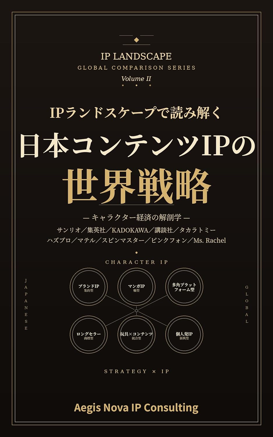 『IPランドスケープで読み解く 日本コンテンツIPの世界戦略』表紙